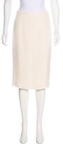 Thumbnail for your product : Ralph Lauren Silk Knee-Length Skirt