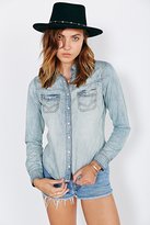 Thumbnail for your product : BDG Tailored Denim Western Button-Down Shirt