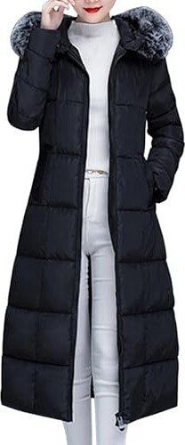 Runstarshow Winter Coats for Women UK Ladies Long Padded Fitted
