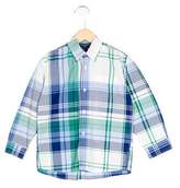 Thumbnail for your product : Papo d'Anjo Boys' Plaid Collared Shirt