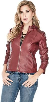 G by Guess Women's Chelsea Faux-Leather Jacket