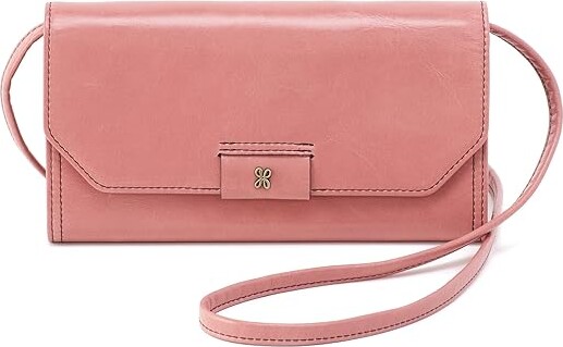 Hobo Romy Wallet Crossbody Cross Body Women's Handbags Rose, Cotton/Leather