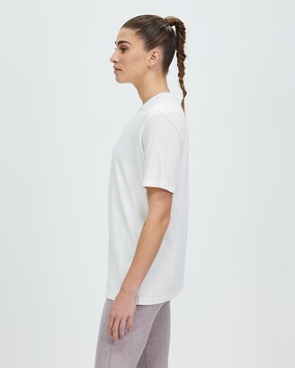 Puma Women's White Short Sleeve T-Shirts - Her Tee