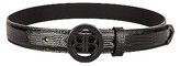 Thumbnail for your product : Balenciaga Circled BB Belt in Black