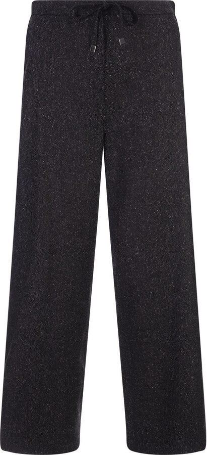 Wool-Silk Jogging Pants - Ready to Wear