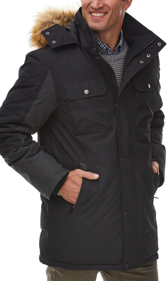Rainforest Faux Fur Trimmed Hood 