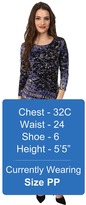 Thumbnail for your product : Nic+Zoe Petite Utopia Twist Dress Hand Painted Feather Knit