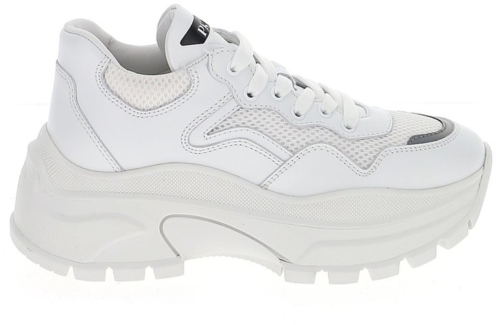 prada chunky panelled sneakers