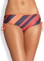 Thumbnail for your product : Marc by Marc Jacobs Cory Striped Bikini Bottom