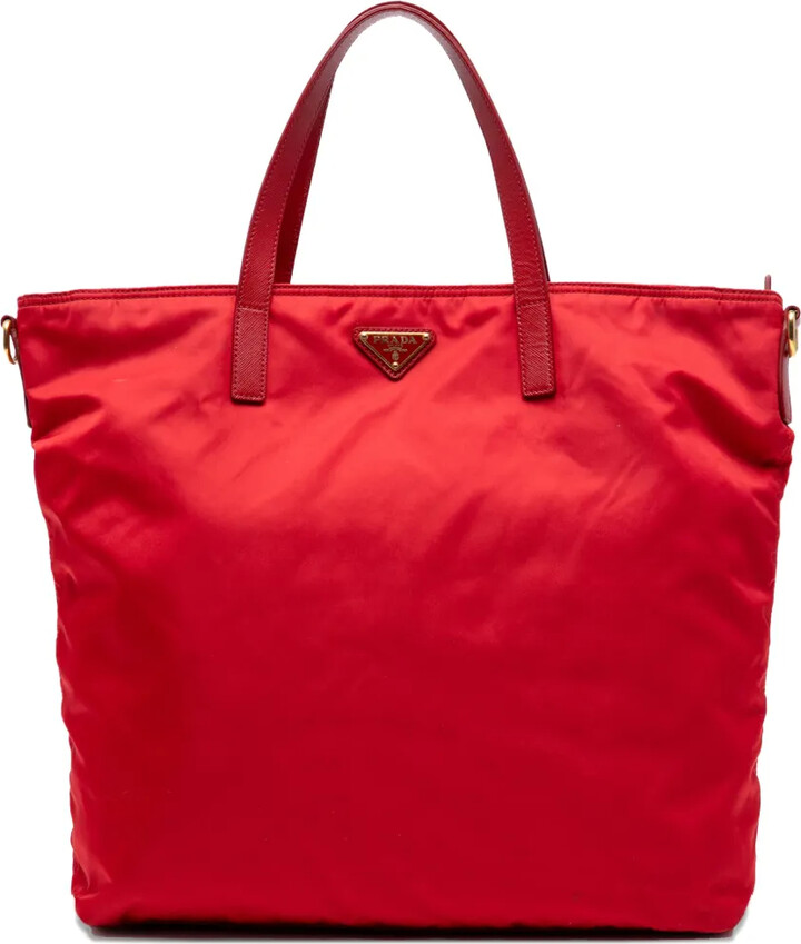 Prada Pre-Owned 2013-2025 Tessuto satchel