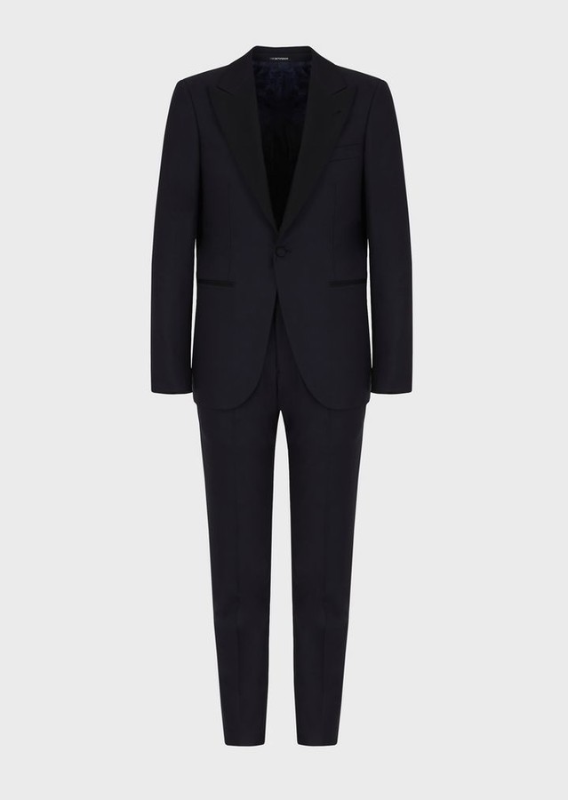 armani slim fit suit