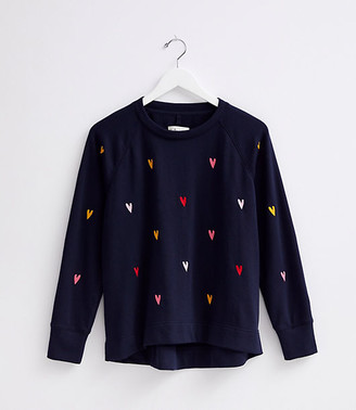 petite embroidered sweatshirts