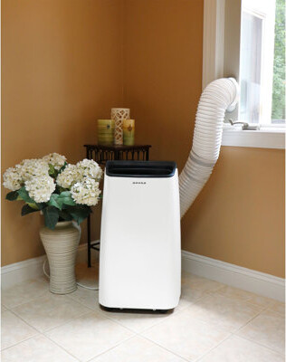 Amana 6500 BTU DOE Portable Air Conditioner Cools Rooms up to 350 Sq. Ft., With Remote