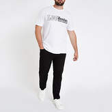 Thumbnail for your product : River Island Mens Lee Big and Tall white T-shirt