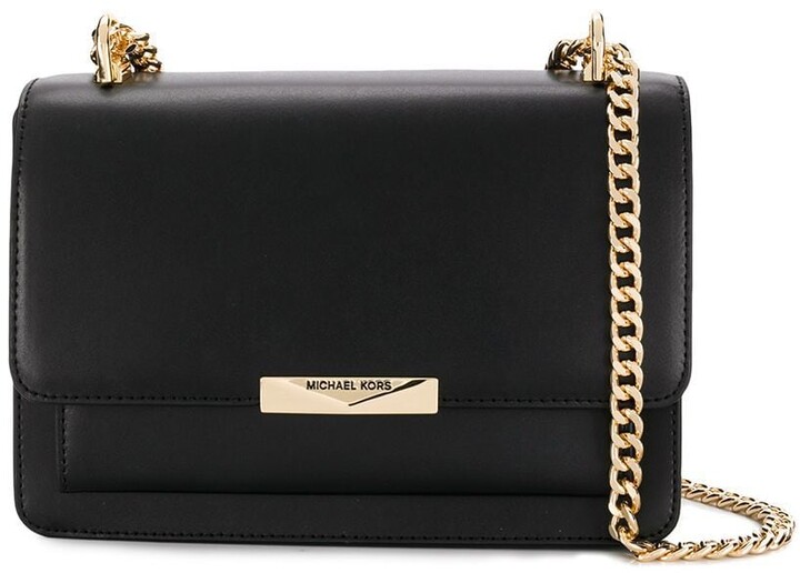 smal Virus væg Black Bag With Gold Chain Michael Kors | Shop the world's largest  collection of fashion | ShopStyle