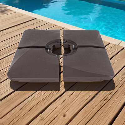 Arlmont & Co. Starlin Polyethylene Umbrella Base