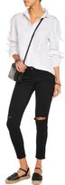 Thumbnail for your product : AG Jeans Distressed Mid-Rise Skinny Jeans