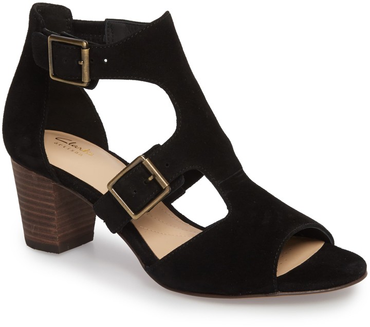 clarks jersey slide sandals