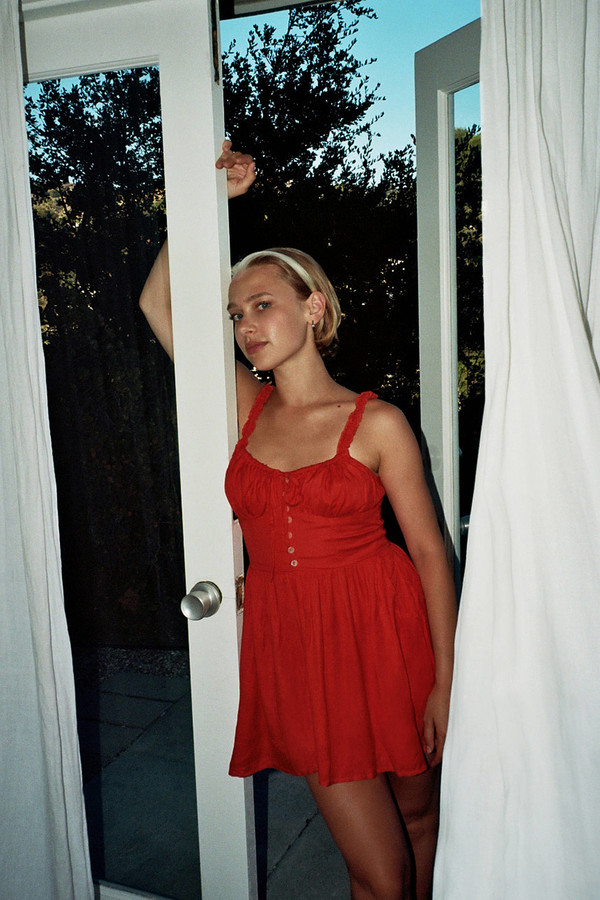 urban outfitters red dress