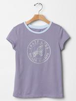 Thumbnail for your product : Gap Sports graphic ringer tee