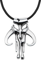 Thumbnail for your product : Fine Jewelry Mandalorian Symbol Mens Stainless Steel Pendant Necklace