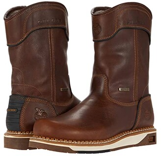 georgia boot amp lt wedge pull on work boot