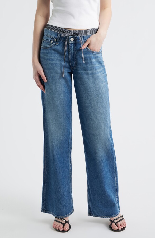 Rag & Bone Featherweight Saige Boxer Relaxed Straight Leg Jeans
