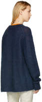 Thumbnail for your product : Acne Studios Blue Mohair Maxhi Sweater