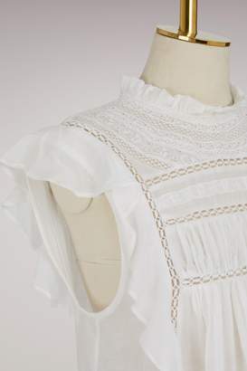 Etoile Isabel Marant Cotton Vivia blouse