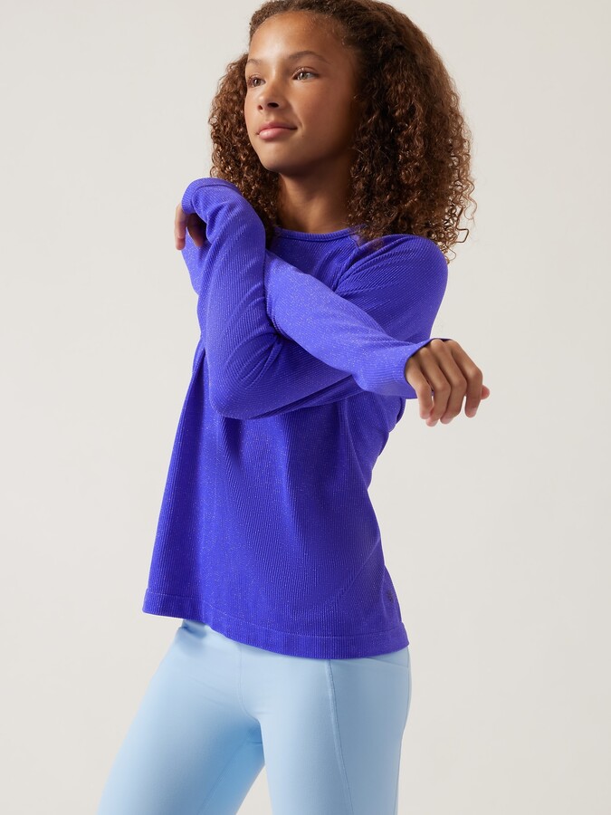 Athleta Girl Power Up Shimmer Top - ShopStyle
