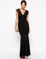 Thumbnail for your product : Lipsy Lace Bandage Maxi Dress