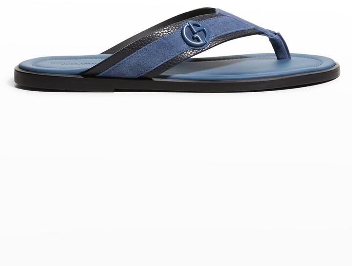 Armani Flip Flops For Men | Shop the world's largest collection of 