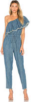 Thumbnail for your product : Blank NYC Fray One Shoulder Jumpsuit