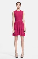 Thumbnail for your product : RED Valentino Ruffle Hem Knit Dress