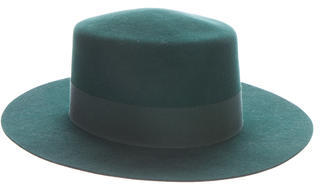 Saint Laurent Felt Fedora Hat