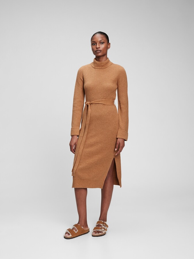 gap turtleneck sweater dress