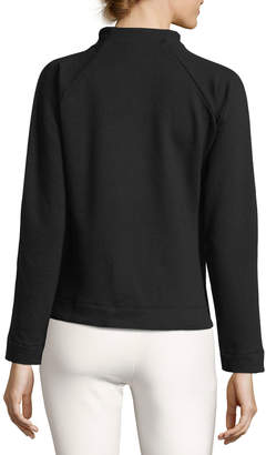 Bogner Sport Smina Mock-Neck Jacquard Pullover Sweater
