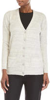 Thumbnail for your product : Le Mont St Michel Ribbed Linen Cardigan