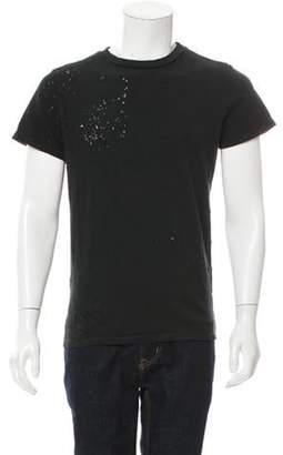 Amiri Shotgun Distressed T-Shirt w/ Tags black Shotgun Distressed T-Shirt w/ Tags