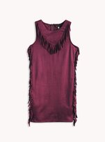 Thumbnail for your product : Ella Moss Girl Cali Suede Fringe Dress