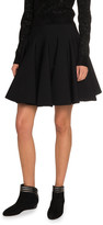 Thumbnail for your product : Alaia Knee Length Flounce Skirt