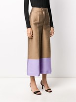 Thumbnail for your product : Pt01 Mia two-tone trousers