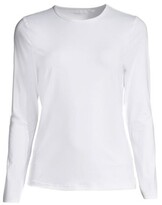 Thumbnail for your product : Lands' End Women's Crew Neck Long Sleeve Rash Guard UPF 50 Sun Protection Modest Swim Tee