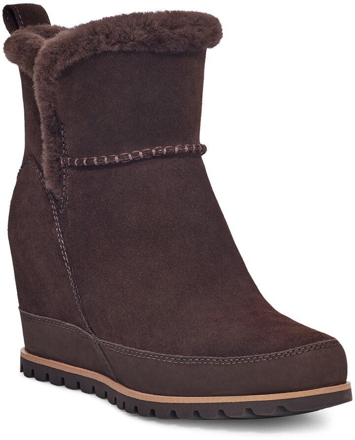 ugg marte waterproof wedge bootie