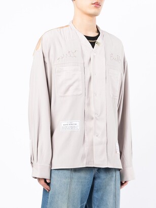 Maison Mihara Yasuhiro Spread-Collar Shirt
