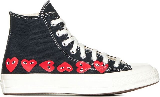 Comme des Garçons PLAY X Converse Chuck Taylor High-Top Sneakers
