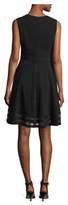 Thumbnail for your product : Calvin Klein Sleeveless Illusion Hem Fit-and-Flare Dress