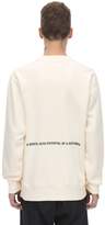 Thumbnail for your product : Ambush Print Cotton Jersey Crewneck Sweatshirt