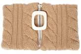 Thumbnail for your product : J.W.Anderson Zip Through Wool Neck Band - Womens - Camel