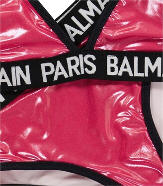 Balmain Kids Logo bikini